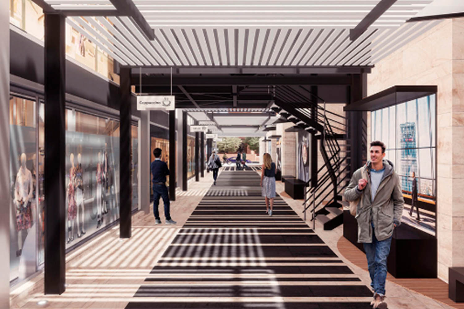 <span>Comercio</span>Paseo Comercial Torre Amadeus